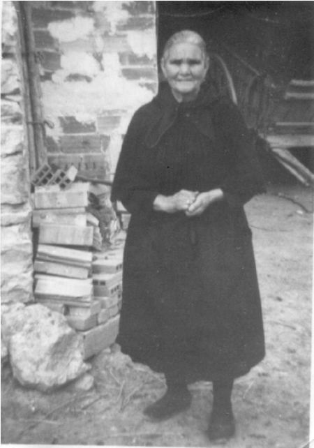 Retrato de una abuela. Cella.