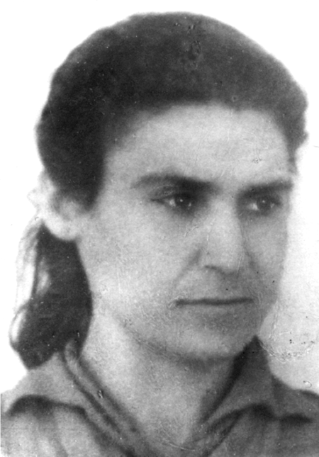 Retrato de Ãngeles Brusen. Cella.