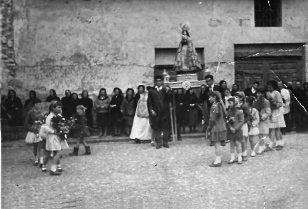 ProcesiÃ³n en 1962. Cella
