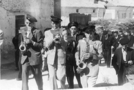 La banda de mÃºsica en fiestas. Cella