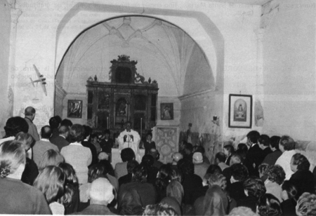 CelebraciÃ³n de una misa. Cella