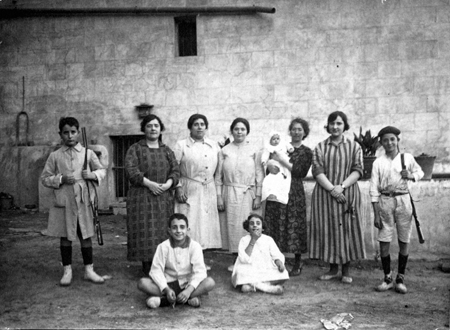 Escenas de caza. Blancas