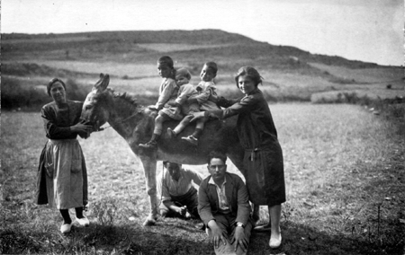 Grupo de vecinos de Blancas