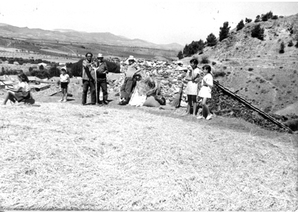 Grupo en el campo.BurbÃ¡guena