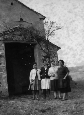 Fiestas en BurbÃ¡guena. 1960