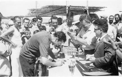 Entrega de trofeos. BurbÃ¡guena