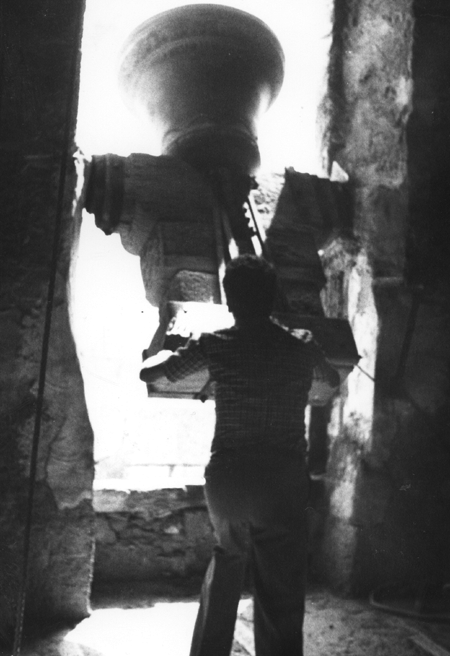 Tocando las campanas. Calamocha.