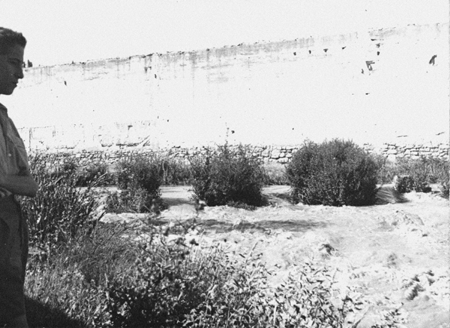 Restos del lavadero de lanas. Calamocha