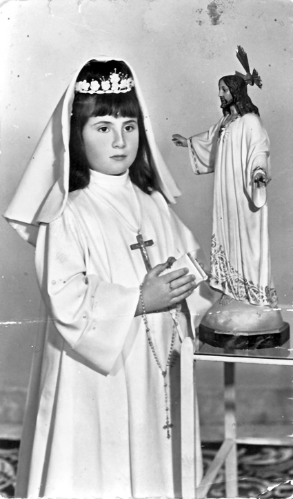 NiÃ±a de Primera ComuniÃ³n. Caminreal