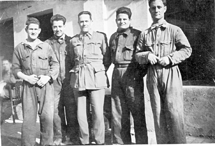 Fernando y unos compaÃ±eros. Caminreal