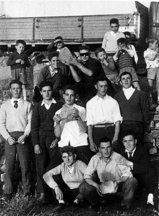 Pandilla de amigos. CastejÃ³n de Tornos