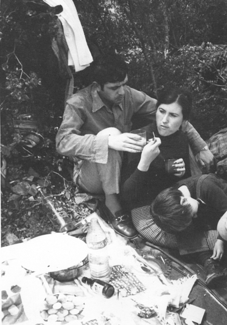 Pareja en la RomerÃ­a de Santa BÃ¡rbara. Calamocha.