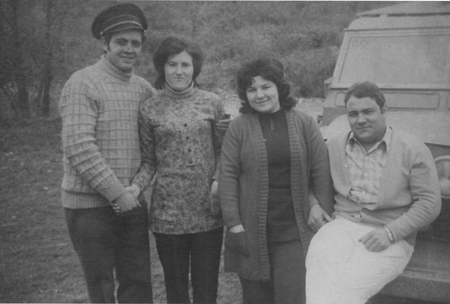 Dos parejas en la romerÃ­a. Calamocha.