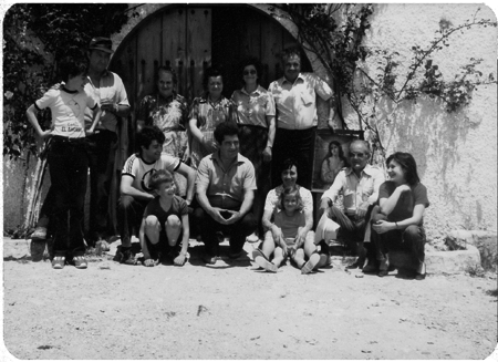 Grupo de vecinos de Calamocha.