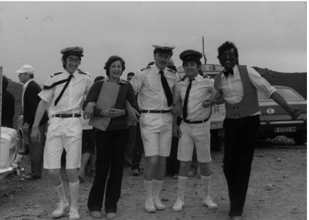 Disfraces en la RomerÃ­a de Santa BÃ¡rbara. Calamocha.