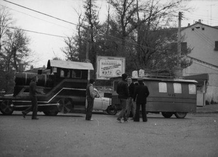 Carroza en la RomerÃ­a de Santa BÃ¡rbara. Calamocha.