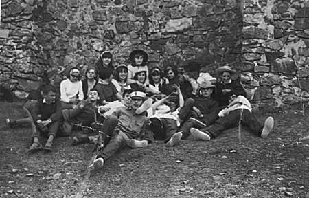 Grupo de amigos. Calamocha.