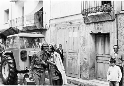 Disfrazados en las fiestas. Calamocha