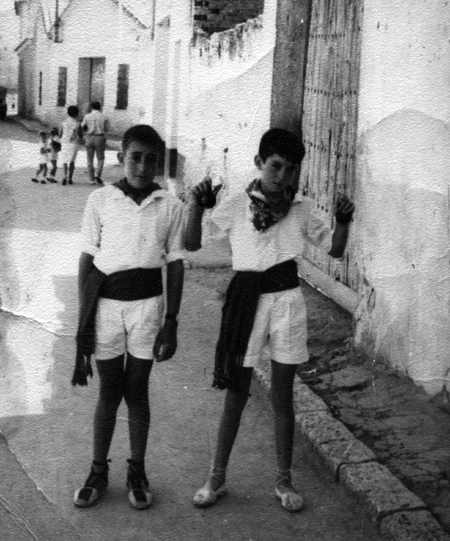 NiÃ±os en fiestas. Calamocha.
