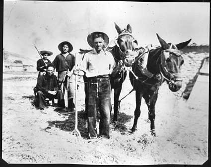 Un alto en la labor. Cosa