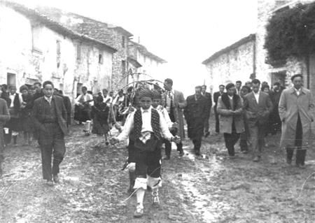 Rondalla en los aÃ±os 50. CucalÃ³n.