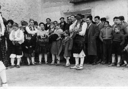 Rondalla en los aÃ±os 50. CucalÃ³n.