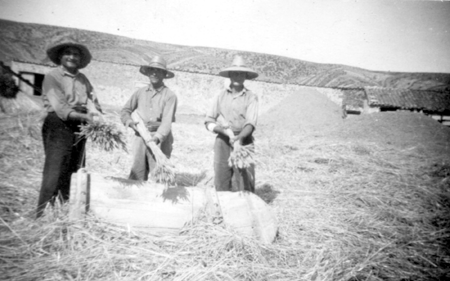 Preparando fencejos. FonfrÃ­a.