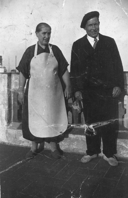 Retrato de pareja. Fuentes Claras.