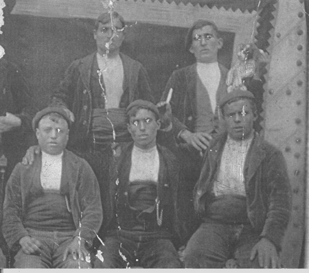 Retrato de grupo. AÃ±o 1920. Loscos.