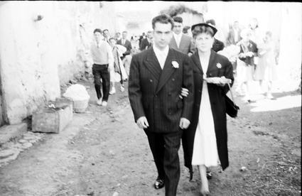 Pareja de novios. Lechago