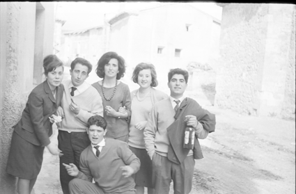 Grupo de amigos. Lechago