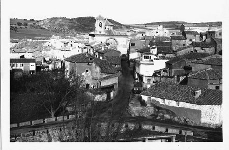 Vista del pueblo de Lagueruela.