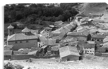 Vista general de la localidad de Lagueruela.