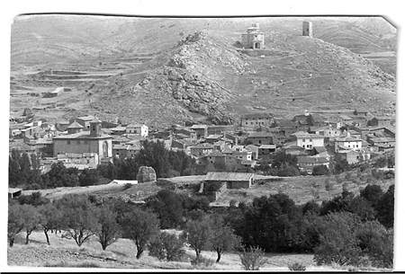 Vista de la localidad de Lagueruela.