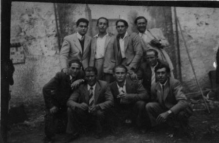 Pandilla de amigos en Luco.