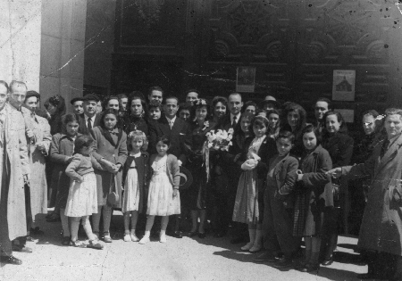 DÃ­a de boda. 9 de mayo de 1950. Luco.