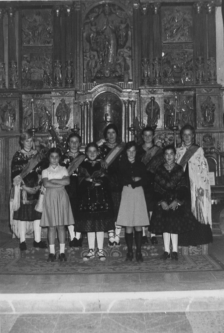 En la Iglesia de Luco de Jiloca.