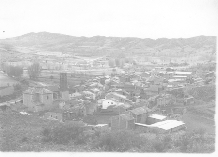 Vista del pueblo. Lechago