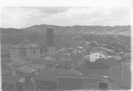 Vista general del pueblo. Lechago