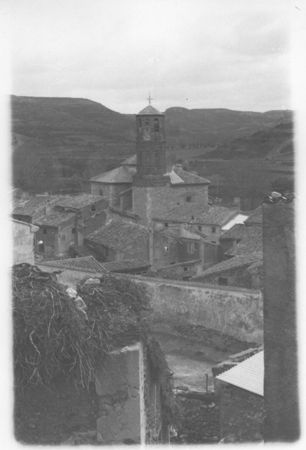 Vista de la iglesia. Lechago