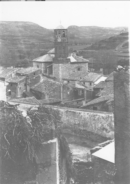 Vista de la iglesia. Lechago