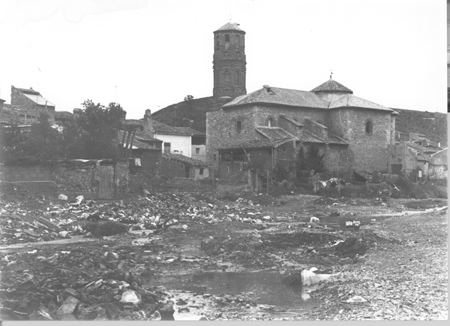 Vista del pueblo. Lechago