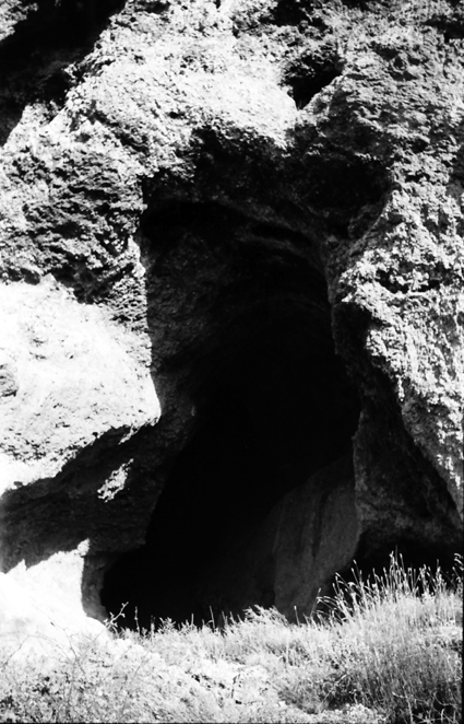 Entrada de la cueva. Lechago