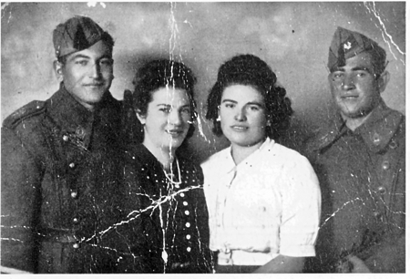 Dos parejas de Olalla.