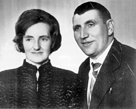 Retrato de pareja de Antonio Ramos y Manuel Brusca. Olalla.