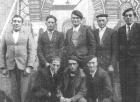 Grupo de amigos de Olalla.