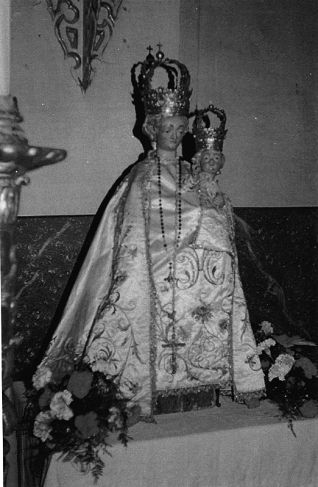 Imagen de la Virgen de Luco de Jiloca.