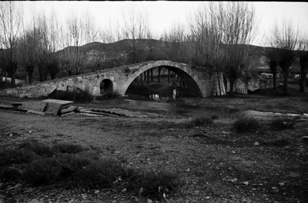 Puente romano en Luco.