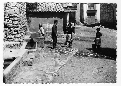 En el abrevadero. Piedrahita