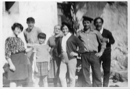 Grupo en la replaceta del herrero. Piedrahita